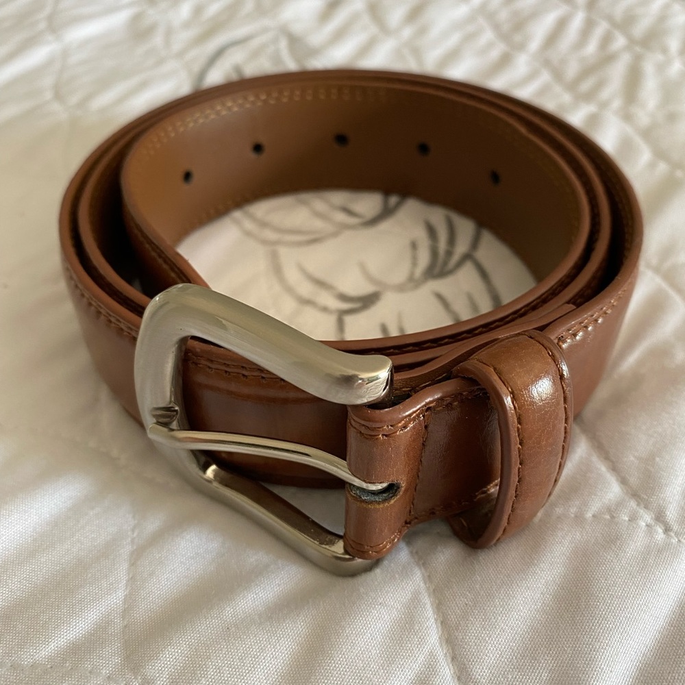 Bosca leather belt